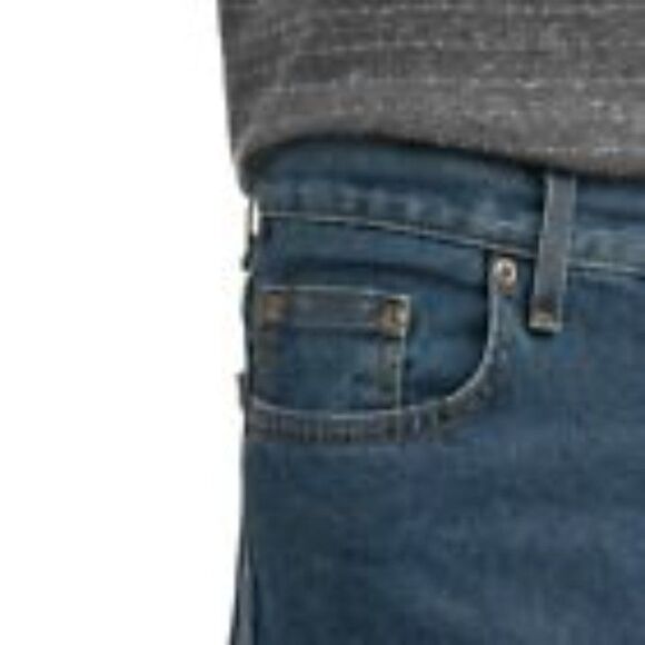 Men's Jeans Relaxed Fit 100% Cotton NEW IN PACKAGE George Denim - Picture 3 of 4